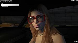 GTA 5 first person hooker 5 in the car