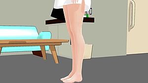 Mia The Perverted Nurse Plays Doctor With Anime Girl In Fun Roleplay