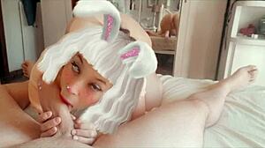 In a wild Peruvian parody, she gives a hot snap filter blowjob while fingering her Latina friend.