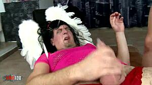 liz rainbow b fucking and squirting 😱