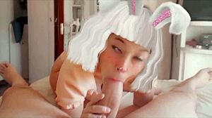 In a wild Peruvian parody, she gives a hot snap filter blowjob while fingering her Latina friend.