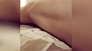 smooth thick thighs cum drips on feet masturbation