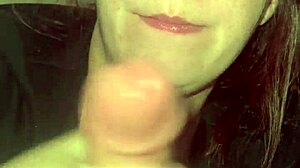 Quick Blowjob With Blue Eyes Before Work In Hentai Style