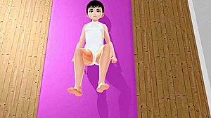 レオ【エクササイズ】アニメ女子がストレッチヨガしてみた【ヨガ】