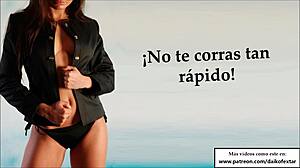 Ladyboy Gives Jerk Off Instructions With Humiliation In Spanish Voice Letting You Decide Ejaculation