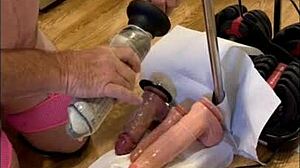 Barefoot In The Kitchen Sissy Takes Dildos Up Ass