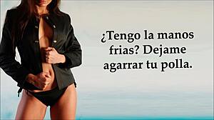 Ladyboy Gives Jerk Off Instructions With Humiliation In Spanish Voice Letting You Decide Ejaculation