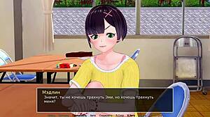 Can you handle this bikini blonde in HS Tutor Part 10 gameplay?