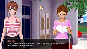 Can you handle this bikini blonde in HS Tutor Part 10 gameplay?