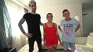 Anty’s premium Chilean blowjob surprises dirty couple