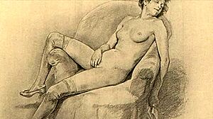 复古动漫H漫情色画作😏