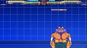 Hey, check out Chunli vs Long in this cumshot cartoon action.