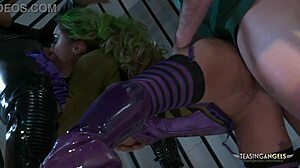 lucky dude bangs two naughty chicks at once