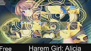 i love harem girl alicia in the game