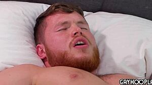 two young studs fuck - sexy underwear model lets newbie top him for his first guy guy hookup