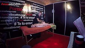 Masaje erótico de nuestro sex coach a ana marco