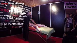 Masaje erótico de nuestro sex coach a ana marco