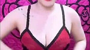 hot girl from viet nam teases in live stream session