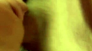 Couple explores positions on dining table with oral and creampie