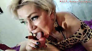 aimee hot milf delivers steamy pov blowjob collection.