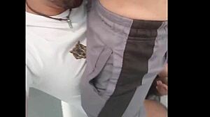 I entered the metro bathroom stall, and the guy said he wanted my ass