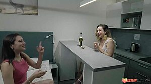 welcme 2023 new year threesome ft vika lita katy dee, what a wild start!