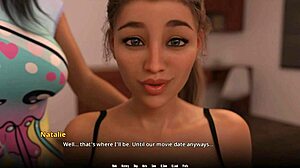 i watched this petite teen get anal fucked by a horny milf with huge tits