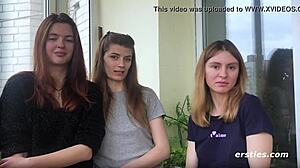 Girls In Horny Threesome