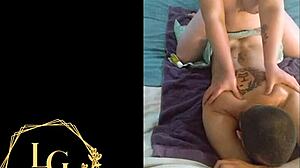 Chubby Mommy Swallows Creampie Blowjob!