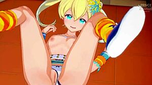 Emo Moegi Gets Wild In Dressing Room Hentai Action!