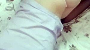 Black Silk Girlfriend Gets Taught With Cock