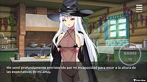 la prisión sexual de la bruja 7 unfolds in a dating game with naked hentai anime
