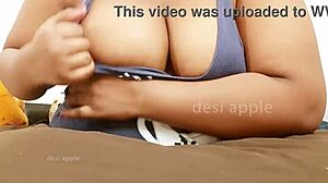 Kolkata girl Piyal unleashes her big sexy Indian tits boldly