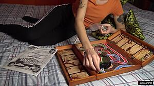 jumanji themed sex with petite nerd