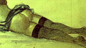 Vintage erotic drawings spark deep nostalgic feelings.