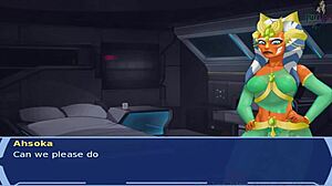 Oh wow, Star Wars cosplay slut gets anal assfucking and blowjob in part 18!