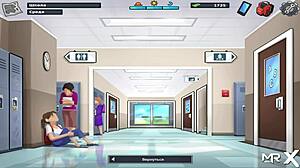 I love this erotic picture for the headmistress in Summertime Saga