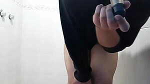 i'm masturbating in the bathroom with vibrator, oops