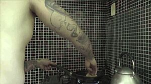 wife giving blowjob to husband? watch this slut couple.