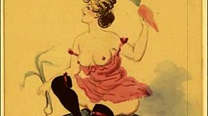 Vintage Erotic Drawings Of Hentai Anime Characters.