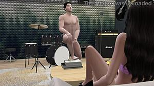 Wow, Mila Kunis deepthroats Elvis Presley in homemade simporn!