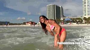 Phat booty brazilian stefania mafra gets toe licked and fucked!