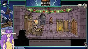 Witch Trainer Silver Part 10: Blonde Brunette Hentai Action!