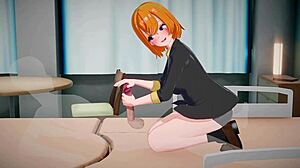 i moan with yotsuba nakano in 3d hentai sex