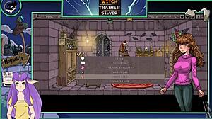 Witch Trainer Silver Part 10: Blonde Brunette Hentai Action!