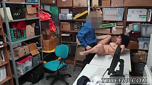 Female Cop Stripper Caught in First-Time Suspect Takedown