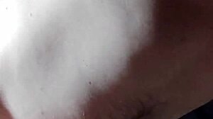 Husband fills wife's tight pussy