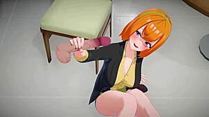 i moan with yotsuba nakano in 3d hentai sex