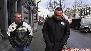 ever seen slut sucking dick in amsterdam and jizzed on tits?