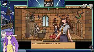 Witch Trainer Silver Part 10: Blonde Brunette Hentai Action!